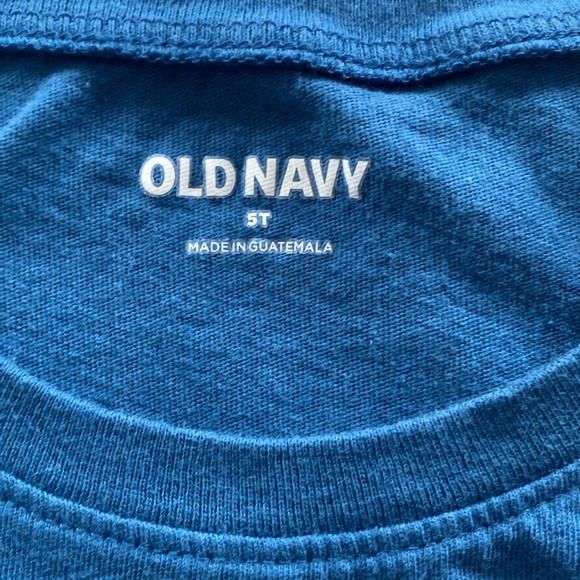 Bundle of 3 Tees & Tank, Size 5T. Brands: Cat&Jack, Old Navy, and Carter’s - Picture 3 of 7